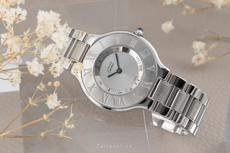 Cartier Ligne 21 steel quartz women's watch W10110T2 [2505644]