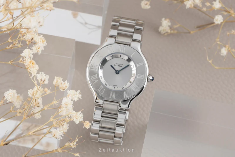 Cartier Ligne 21 steel quartz women's watch W10110T2 [2505644]