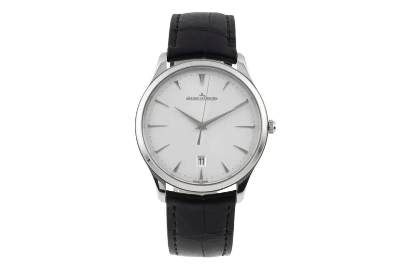 Jaeger LeCoultre Master Ultra Thin steel automatic men's watch Q1288420 / 174.8.37.S [2506487]