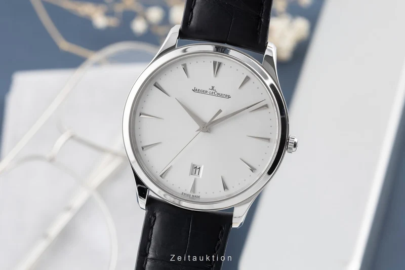 Jaeger LeCoultre Master Ultra Thin steel automatic men's watch Q1288420 / 174.8.37.S [2506487]