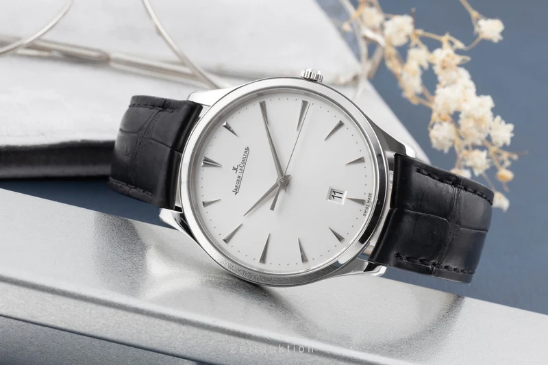 Jaeger LeCoultre Master Ultra Thin steel automatic men's watch Q1288420 / 174.8.37.S [2506487]