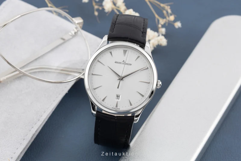 Jaeger LeCoultre Master Ultra Thin steel automatic men's watch Q1288420 / 174.8.37.S [2506487]