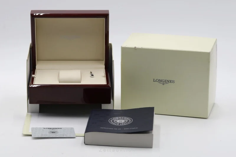 Longines Master Collection chronograph steel automatic men's watch L2.673.4.78.5 LP: 3900EUR [2506793]