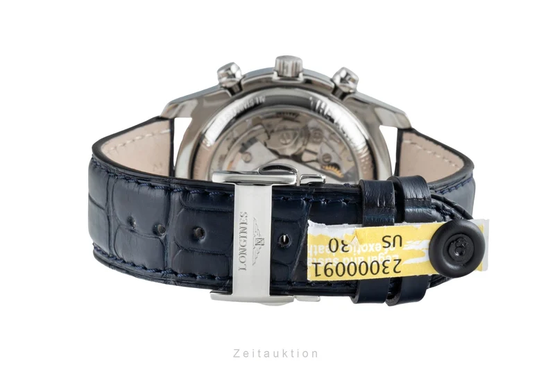 Longines Master Collection chronograph steel automatic men's watch L2.673.4.78.5 LP: 3900EUR [2506793]