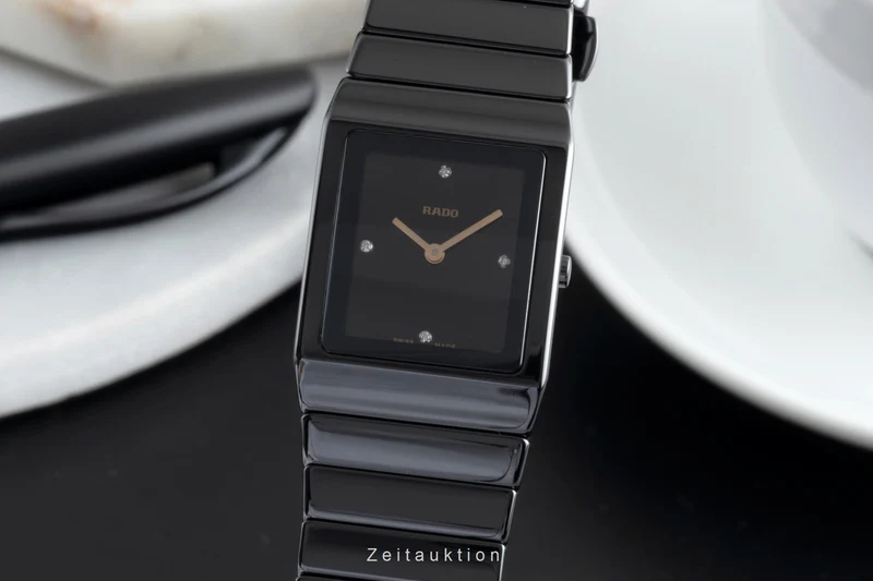 Rado Diastar Ceramica ceramic quartz women's watch R21702722 [2507245]