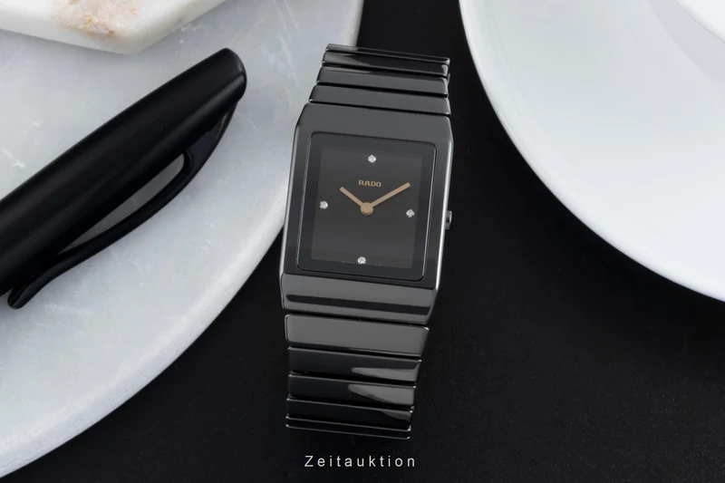 Rado Diastar Ceramica ceramic quartz women's watch R21702722 [2507245]