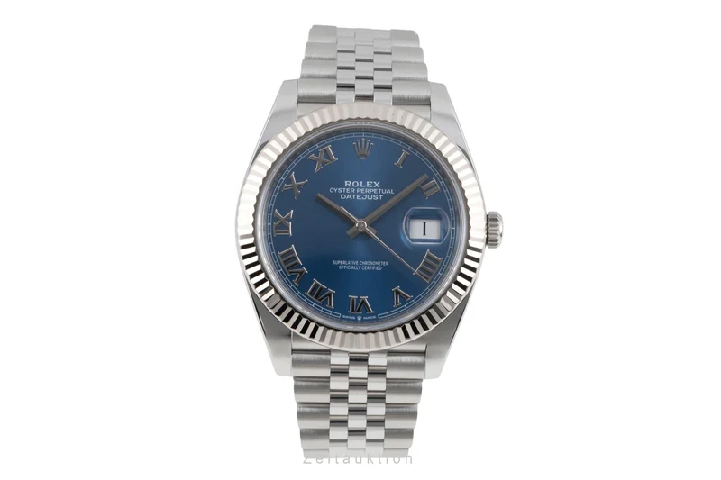 Rolex Datejust steel / white gold automatic men's watch 126334 [2507222]