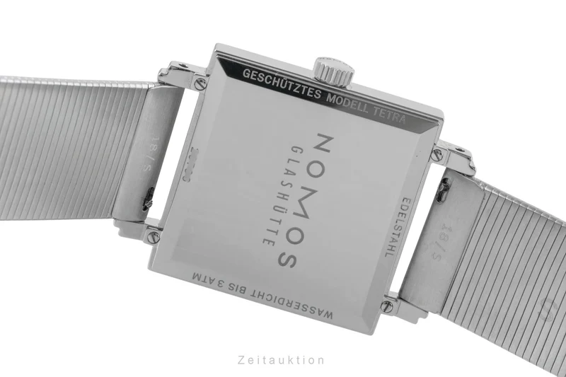 Nomos Tetra steel manual winding unisex 408 [2507020]