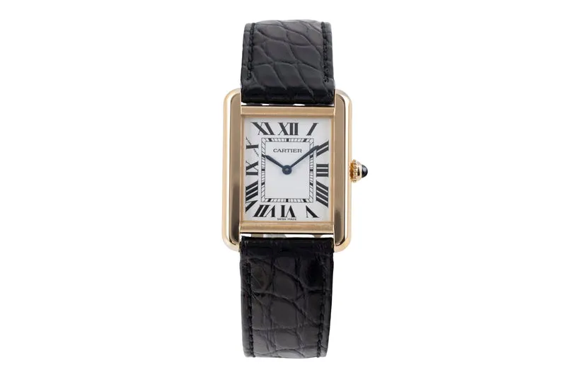Cartier Tank 18 ct gold quartz women's watch W5200002 [2506262]