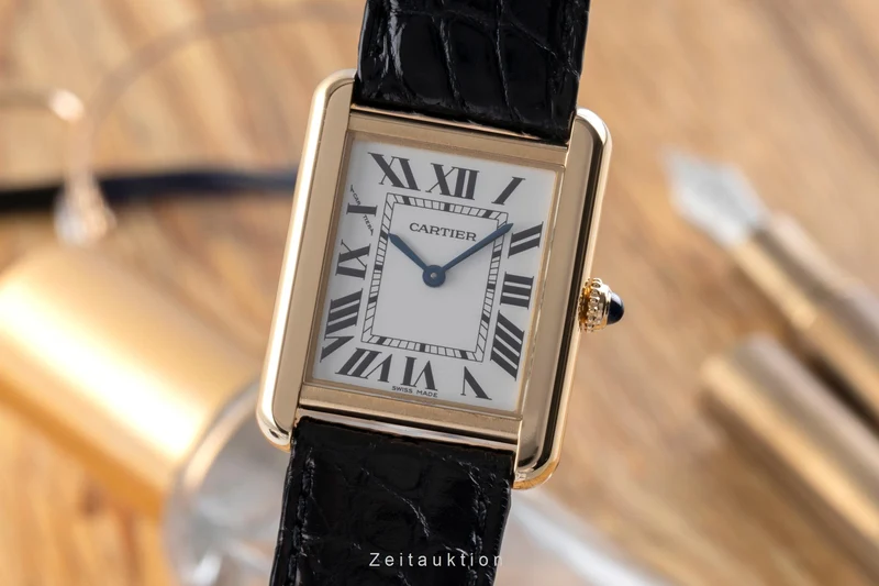 Cartier Tank 18 ct gold quartz women's watch W5200002 [2506262]