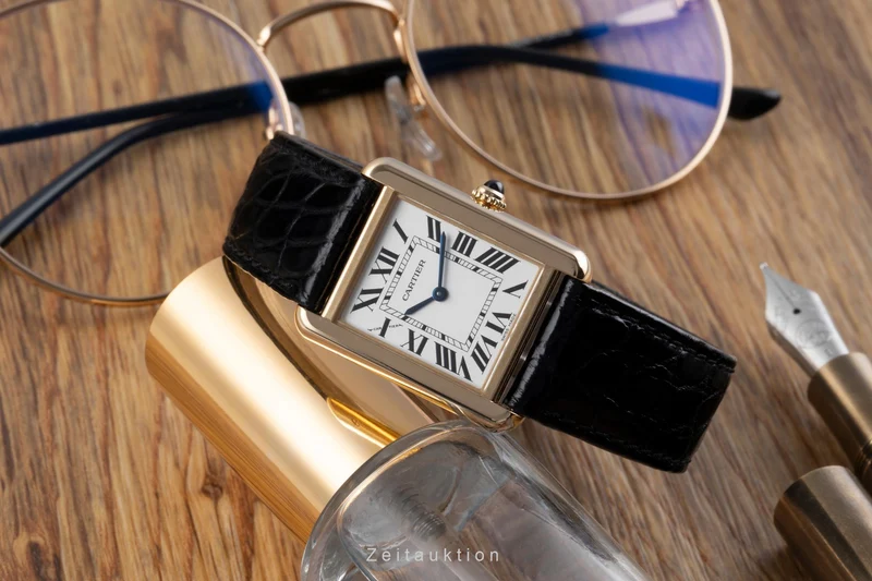Cartier Tank 18 ct gold quartz women's watch W5200002 [2506262]