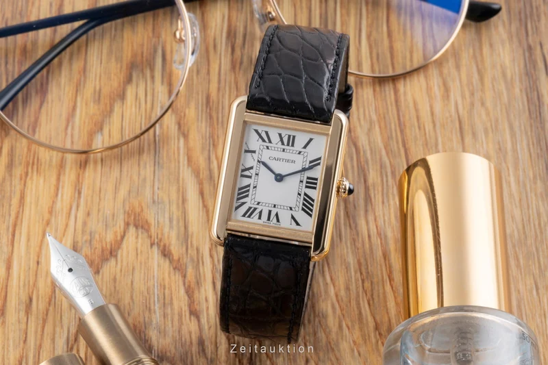 Cartier Tank 18 ct gold quartz women's watch W5200002 [2506262]