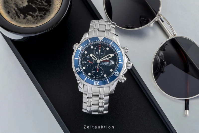 Omega Seamaster chronograph steel automatic men's watch 2225.80.00 [2506446]