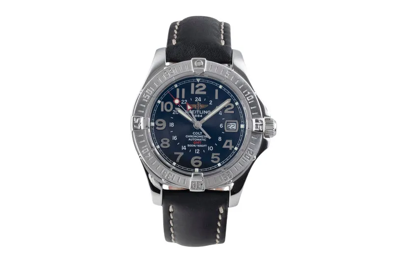 Breitling Colt GMT steel automatic men's watch A32350 [2506159]