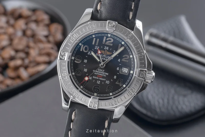 Breitling Colt GMT steel automatic men's watch A32350 [2506159]