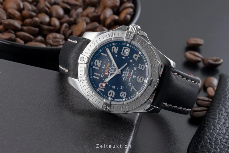 Breitling Colt GMT steel automatic men's watch A32350 [2506159]