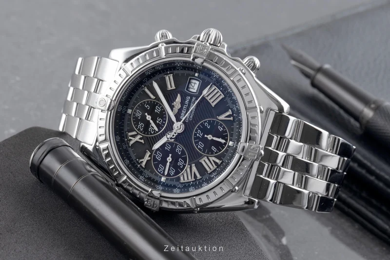 Breitling Crosswind chronograph steel automatic men's watch A13355-105 [2506157]