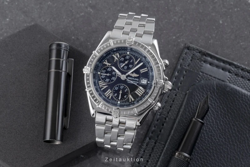 Breitling Crosswind chronograph steel automatic men's watch A13355-105 [2506157]