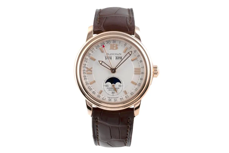 Blancpain Leman 18 ct red gold automatic men's watch 3563-3642 Limited [2506482]