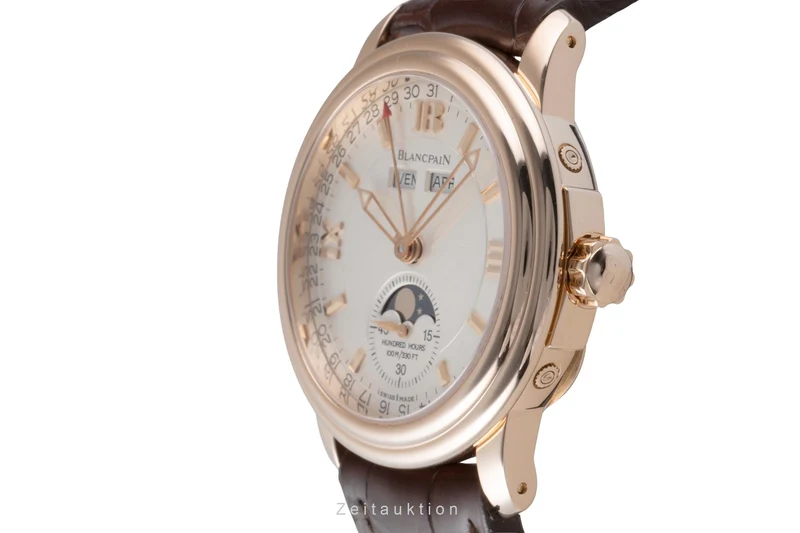 Blancpain Leman 18 ct red gold automatic men's watch 3563-3642 Limited [2506482]