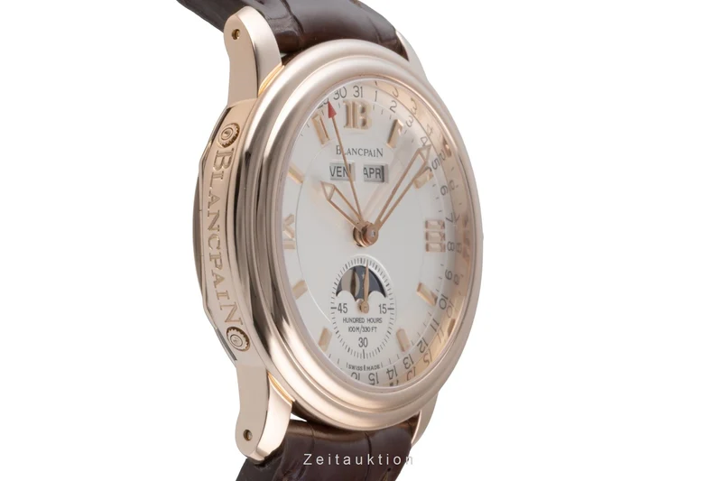 Blancpain Leman 18 ct red gold automatic men's watch 3563-3642 Limited [2506482]