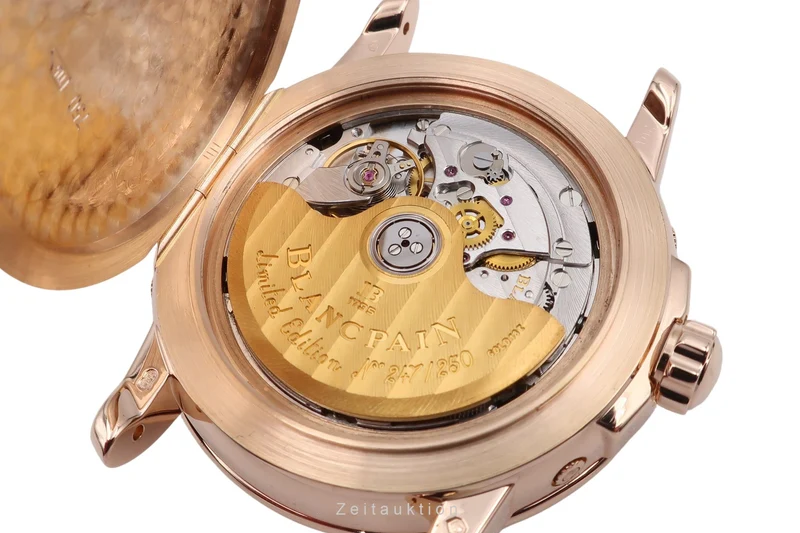 Blancpain Leman 18 ct red gold automatic men's watch 3563-3642 Limited [2506482]