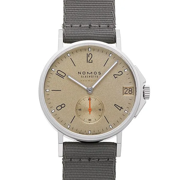 NOMOS Glashütte Ahoi neomatik 38 Datum Sand