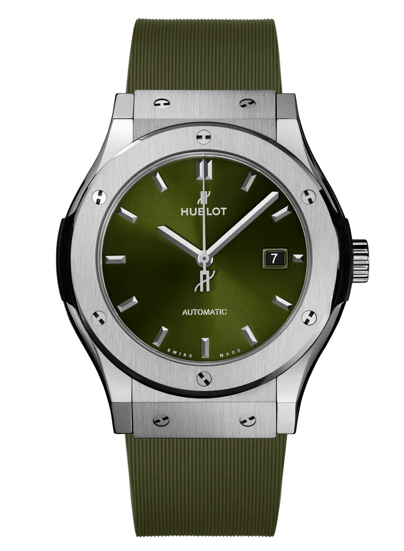 Hublot Classic Fusion 42mm Automatic Titanium Green