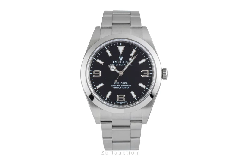 Rolex Explorer steel automatic men's watch 214270 [2507087]