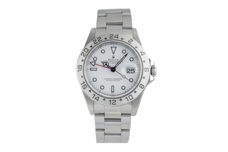Rolex Explorer II steel automatic men's watch 16570 [2506885]