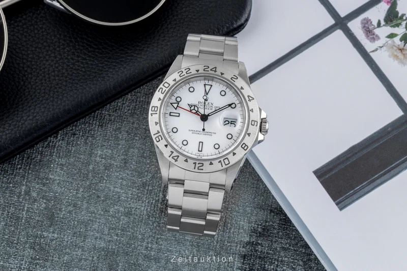 Rolex Explorer II steel automatic men's watch 16570 [2506885]
