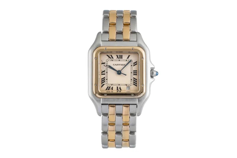 Cartier Panthere steel / gold quartz women's watch 83949 [2505884]