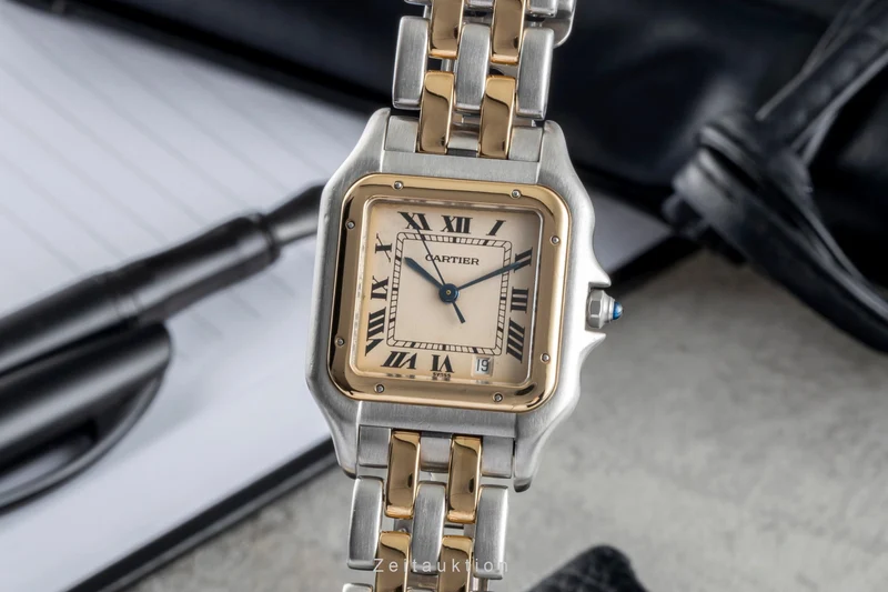 Cartier Panthere steel / gold quartz women's watch 83949 [2505884]