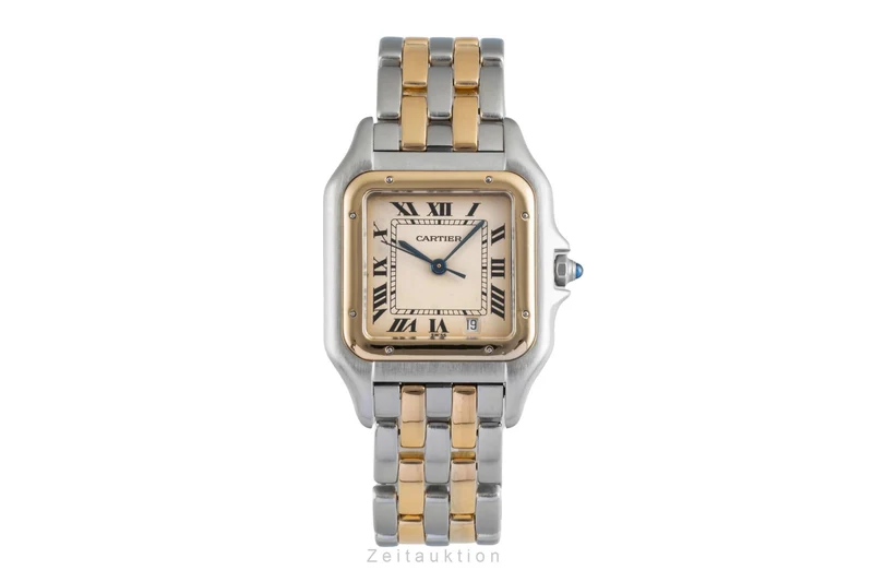 Cartier Panthere steel / gold quartz women's watch 83949 [2505884]