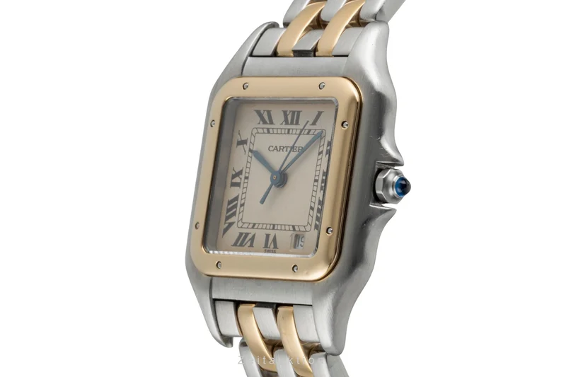 Cartier Panthere steel / gold quartz women's watch 83949 [2505884]