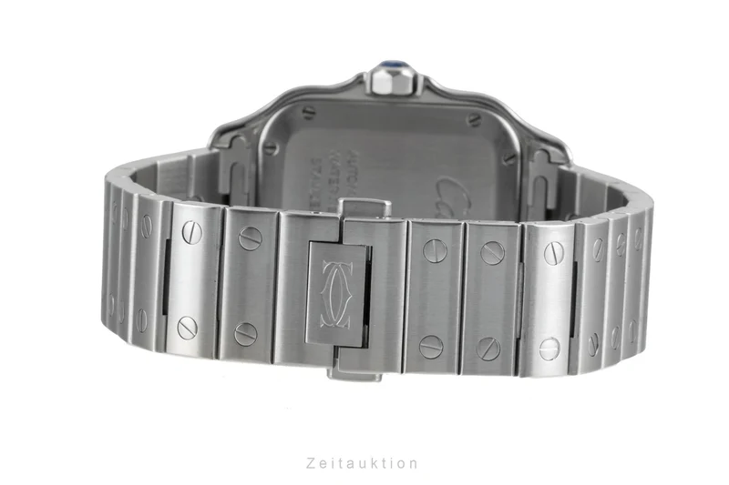 Cartier Santos steel automatic men's watch WSSA0010 LP: 8850EUR [2506665]
