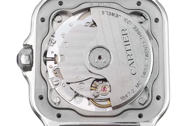 Cartier Santos steel automatic men's watch WSSA0010 LP: 8850EUR [2506665]