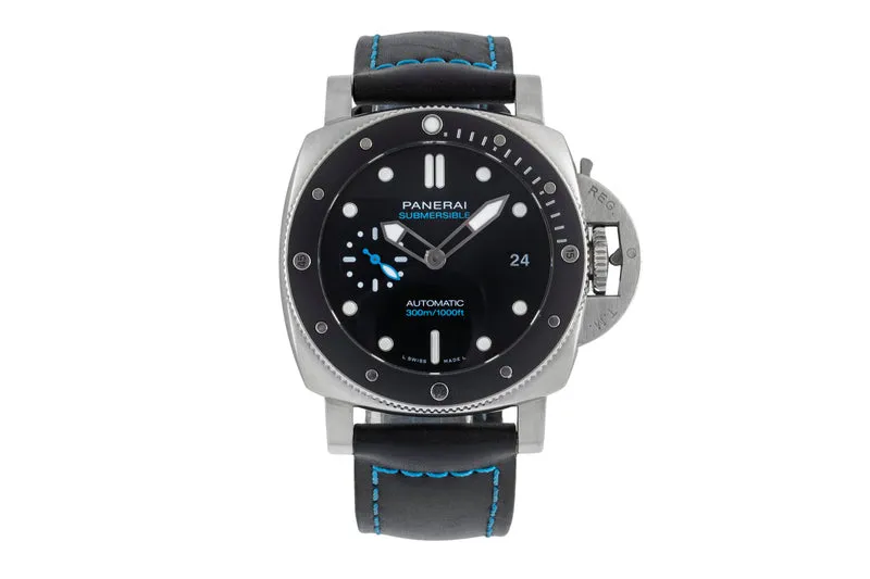 Panerai Submersible steel automatic men's watch PAM00683 LP: 9700EUR [2506527]