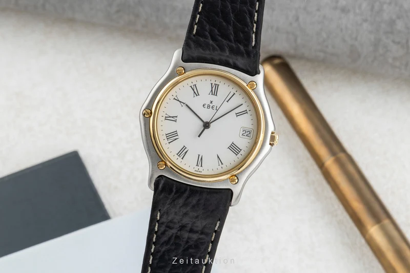 Ebel Classic Wave steel / gold quartz men's watch E1187141 [2506403]