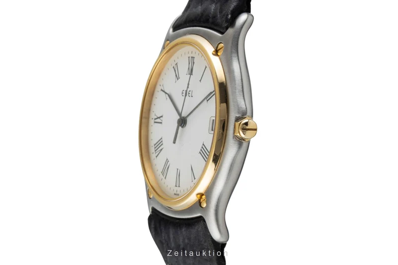 Ebel Classic Wave steel / gold quartz men's watch E1187141 [2506403]