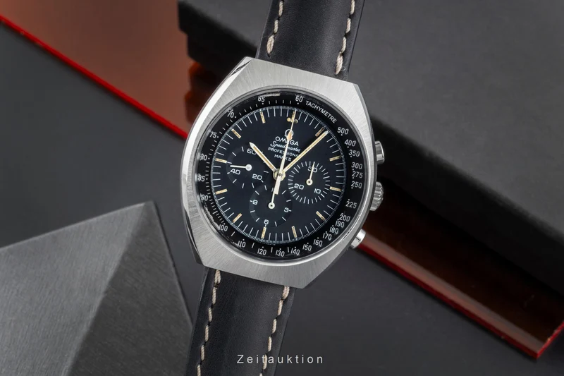 Omega Speedmaster chronograph steel manual winding men's watch 145.014 Vintage [2506861]