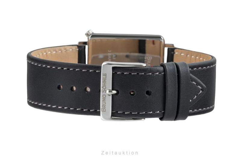 Bruno Söhnle Glashütte Rondo III Big steel quartz men's watch 17-13072-243 [2507285]