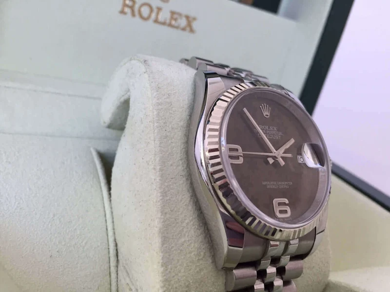 Rolex Datejust 36mm Edelstahl - Weißgold gebraucht