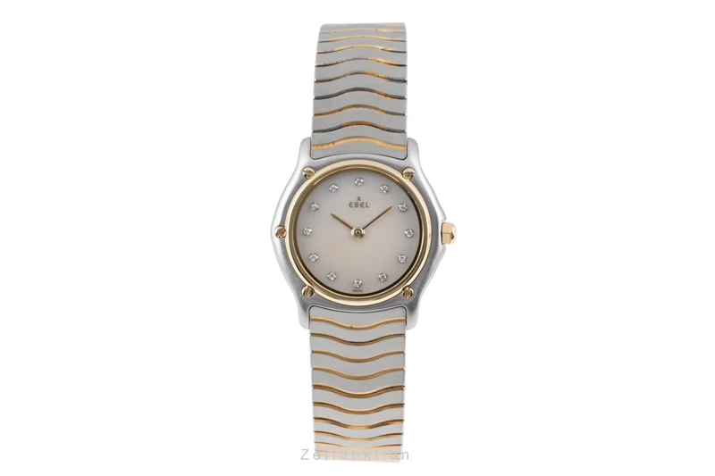 Ebel Classic Wave steel / gold quartz women's watch E1090121 [2507112]