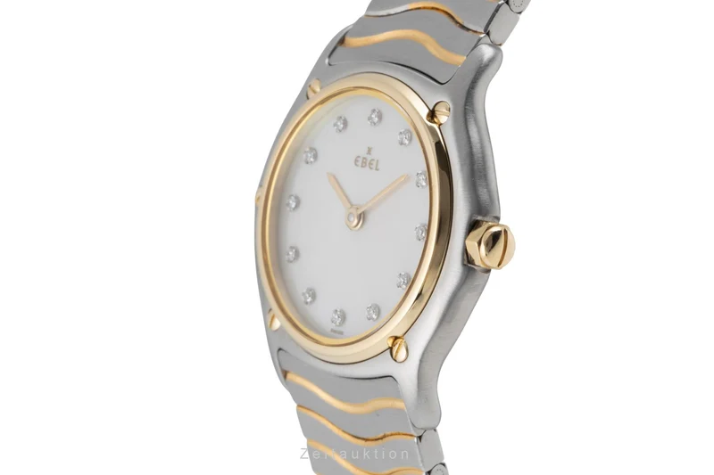 Ebel Classic Wave steel / gold quartz women's watch E1090121 [2507112]