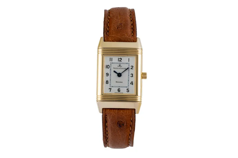 Jaeger LeCoultre Reverso 18 ct gold manual winding women's watch 260.140.862 260.1.86 LP: 17400EUR [2506970]