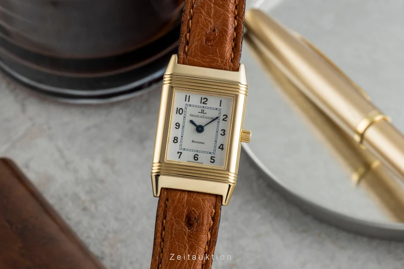 Jaeger LeCoultre Reverso 18 ct gold manual winding women's watch 260.140.862 260.1.86 LP: 17400EUR [2506970]