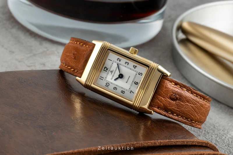 Jaeger LeCoultre Reverso 18 ct gold manual winding women's watch 260.140.862 260.1.86 LP: 17400EUR [2506970]