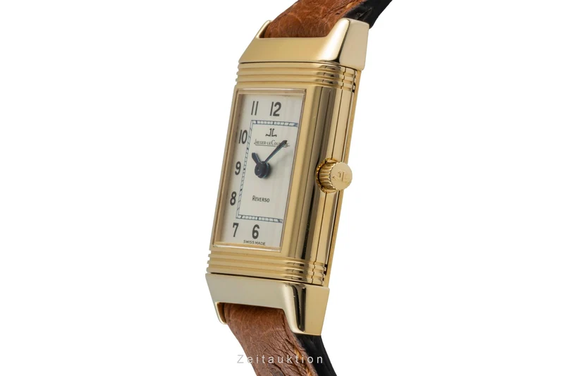 Jaeger LeCoultre Reverso 18 ct gold manual winding women's watch 260.140.862 260.1.86 LP: 17400EUR [2506970]