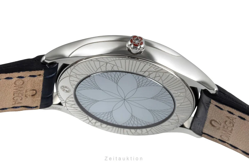 Omega De Ville steel quartz women's watch 428.17.36.60.04.001 LP: 5300EUR [2506984]